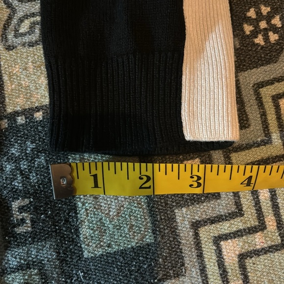 LRL long sleeve V neck knit sweater with polo collar - Picture 13 of 14